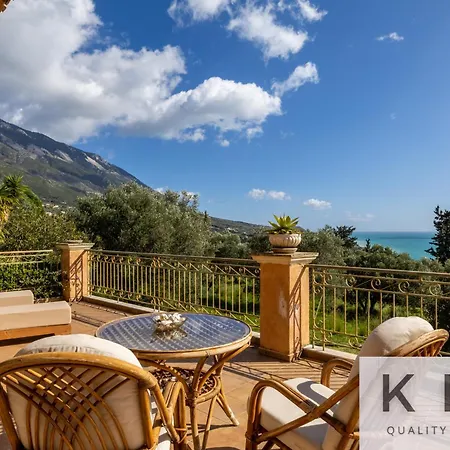 Alafona Sea View Maisonette In Village Vlachata