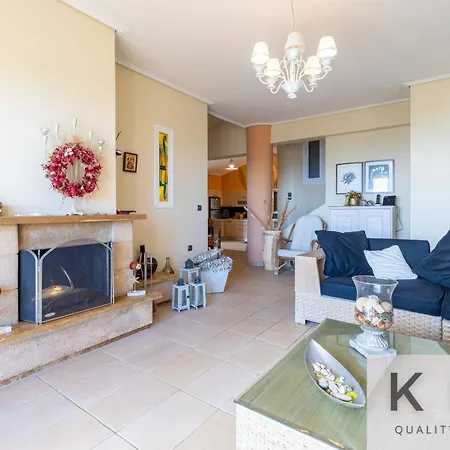 Alafona Sea View Maisonette In Village Villa Vlachata
